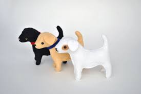 Felt Dog Pattern Sew Your Own Little Stuffed Toy Dogs Delilah Iris Felt Dogs Dog Sewing Patterns Dog Pattern
