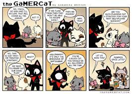 Never Too Early Gamercat Comic By Samantha Whitten Gamer Cat Funny Games Cat Comics
