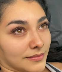 BROWN WET LASHES 🤎💦, Una Belleza con Pestañas Cafesitas es todo lo que  está bien 😍, Nos pidió natural y natural se hizo 🙂‍↔️