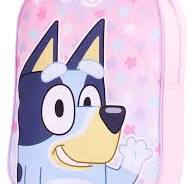 Bluey Mochila para niñas – Mochila escolar para niños, mochila de viaje  rosa para niños y niños pequeños, ideal para guardería y uso diario,  Rosado, ...