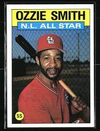 Ozzie Smith 1986 Topps All Star #704 Baseball Card | eBay