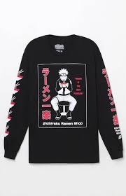 Naruto Long Sleeve T Shirt Pacsun Naruto Clothing Affordable Fashion Clothes Naruto Shirts