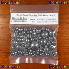 details about steel ball assortment variety pack chrome bearings 2 lb 907 gm