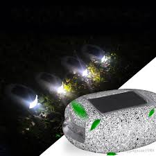 2020 Solar Powered Ground Lights Led Solar Path Light Stone Shape Outdoor Waterproof Garden Landscape Lighting For Yard Driveway Lawn From Fengjingxian1989 4 61 Dhgate Com
