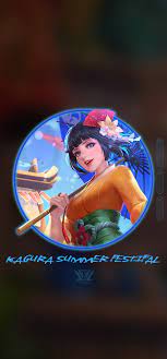 Chibi hayabusa and kagura by bunsarts on deviantart. Kagura Summer Festival Mobile Legends Wallpaper By Efforfake On Deviantart