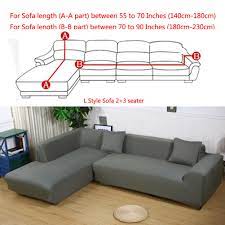 Check spelling or type a new query. All Cover Sectional Sofa L Shape 2pcs Slipcover Elastic Washable Couch Cover 2seater 55 To 74inch 3 Seater 74 To 90 Inch Sofa Slipcover Couch Cover Stretch For L Shape Sectional Corner Walmart Com