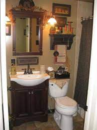 Primitive crackle painted tan with black star or your color choice primitive star 4pc mason jar bathroom set. 10 Primitive Bathroom Ideas 2021 For Modern Citizens