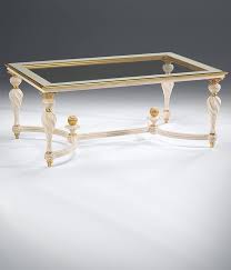 Carved Coffee Table Italian Style Coffee Table Coffee Table Wood Coffee Table Glass Top Coffee Table