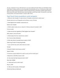 Displaying 22 questions associated with risk. 140 Best Food Trivia Questions Best Way To Improve Food Knowledge By Triviaquestions4u Social Issuu