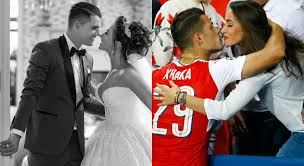 The gunners star, who is currently representing switzerland, videoed himself revealing the new look to his partner. Arsenal Star Xhaka Marries Long Time Girlfriend Leonita In Lavish Ceremony