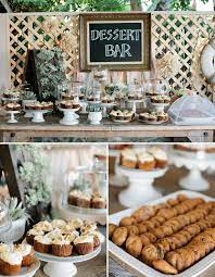 Cute Rustic Dessert Bar Swoon By Katie Photography Rustic Dessert Dessert Bar Wedding Dessert Bars