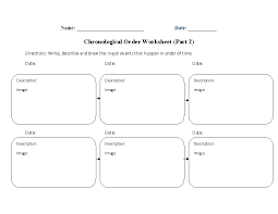 Chronological Order Organizational Patterns Worksheet Part 2 Text Structure Worksheets Text Structure Worksheets