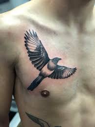 Magpie tattoos are a tasteful bird tattoo with deep symbolism and rich meaning! Here S A Cheeky Little Magpie Eye For Ink Tattoo Studio Facebook