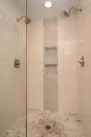 When installing a glass mosaic tile border, more often than not the thickness of the bo. How To Choose Accent Tiles For Bathrooms Shower Accent Tile Shower Tile Vertical Shower Tile