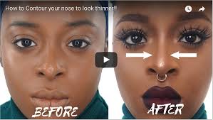 Depending on your nose shape, you'll learn the best process. Here S How To Contour Your Nose To Look Thinner 234star