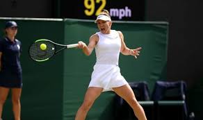 Mihaela buzarnescu tension dialog on court coaching drama, mihaela buzarnescu snaps at her coach. Simona Halep Comes Out On Top In All Romanian Wimbledon Battle Against Mihaela Buzarnescu Tennis Sport Express Co Uk