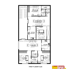 Floor plan dimensions are approximate and based on length and width. House Plan For 32 Feet By 58 Feet Plot Plot Size 206 Square Yards Gharexpert Com