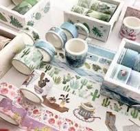 8Pcs Washi Tape Set Masking Cute Stickers School Stationery DIY Diary  Supplies | eBay