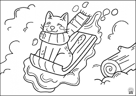 We encourage kids to improve their skills and create art by using our amazing winter online coloring pages. Printable Winter Coloring Pages For Kids Amax Kids