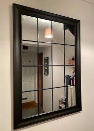 On the back of the window and working in one pane at a time, lightly spray the the areas you want to have an antique appearance with water, usually in the corners and edges. How To Create Your Own Diy Window Mirror For Just 10