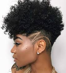 Here is an elegant afro mohawk hairstyle for black women. 50 Short Hairstyles For Black Women Stayglam