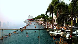 Marina Bay Sands Skypark Infinity Pool Singapore Youtube Infinity Pool Insane Pools Pool