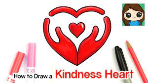 How To Draw A Kindness Heart Symbol 3 Drawings Cute Drawings Drawing Lessons For Kids