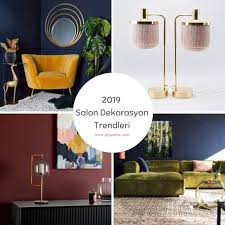 One Cikan 2019 Salon Dekorasyon Trendleri Ev Dekoru Dekor Dekorasyon