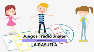 El juego consiste en que los participantes avancen hasta la última casilla sin pisar fuera de la rayuela. Juegos Tradicionales La Rayuela Youtube