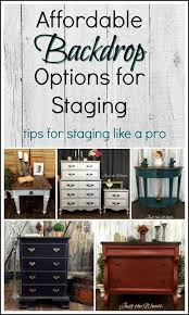 Affordable Backdrop Options For Staging Furniture Photograph And Stage Furniture Like A Pro With These Staging Furniture Trendy Home Decor Flipping Furniture