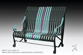 Le Banc De Jardin Ral 6013 6034 4001 La Palette De Couleurs Des Bancs Obiss Peuvent Etre Personnalises Pour Les Gartenbank Weiss Gartenbank Metall Gartenbank