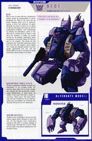 transformers universe g1 terrorcons 43 47 transformers decepticons transformers comic transformers characters