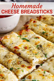 Homemade Cheese Breadsticks Cheese Bread Sticks Easy Homemade Pizza Bread Recipes Homemade