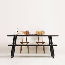 Once you decide on how many people you want to seat, all you have to do is plug the figure into this formula. Small Black Ash Dining Table One By Another Country For Sale At Pamono