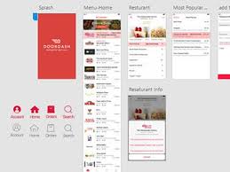 Doordash 2017 Doordash Resturant Dribbble