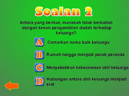 Gejala dadah membawa pelbagai kos dan kesan buruk kepada negara. Penyalahgunaan Dadah Tingkatan 1 Menu Objektif Pengenalan Kesimpulan