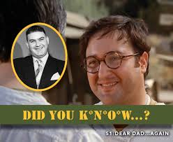 Captain Adam Casey (er, Sargent Schwartz) in “Dear Dad, Again” was based