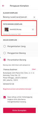 We did not find results for: Tanya Jawab Cara Mengajukan Komplain Barang Retur Bukalapak