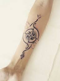 Maybe you would like to learn more about one of these? Pusula Dovmesi Bilek Body Art Tattoos Tattoos Compass Rose Tattoo