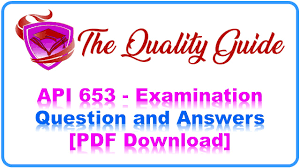 This standard employs the principles of api 650; Api 653 Examination Question And Answers Pdf The Quality Guide