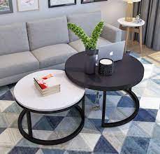 Lr235 Double Round Coffee Table Set Coffee Table Modern Coffee Table Sets Round Coffee Table Modern