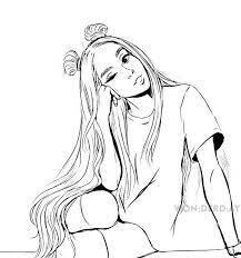 Ariana grande coloring page to color, print or download. Ariana Grande Coloring Pages Coloring Home