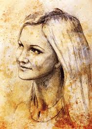 Weitere ideen zu zeichnungen, zeichnung, hübsche bilder zum zeichnen. Portrait Schone Frau Bleistift Auf Altem Papier Zeichnen Farbeffekt Lizenzfreie Fotos Bilder Und Stock Fotografie Image 75928954
