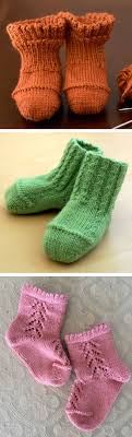 Knitting patterns for baby and toddlers, socks. Pin On Free Knitting Patterns