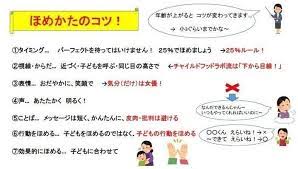 子どもを誉めるときに意識しておきたい 25 ルール って サンキュ ルール サンキュ 子ども
