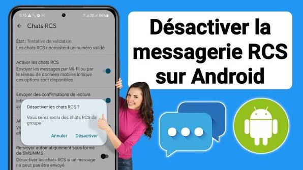 Comment désactiver la messagerie RCS sur Android (2023) | Désactiver le  chat RCS