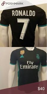 Enjoy fast shipping and easy returns on all orders of product_name. Ronaldo Real Madrid Black Away Jersey 2017 18 Ronaldo Real Madrid Black Away Jersey 2017 18 La Liga Version All Jersey Clothes Design Fashion Fashion Design