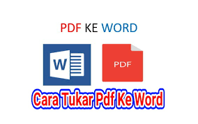 Pergi ke bahagian kiri atas: Cara Tukarkan File Pdf Ke Word Dengan Mudah