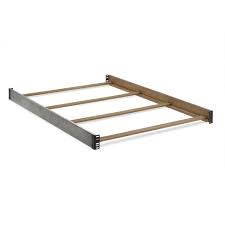 No box spring is needed with this solid steel black frame. Simmons Kids Full Size Bed Rails Works With Monterey Willow Foundry Cribs Rustic Ash Target