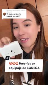 Puedo Llevar Bateria Portatil En Avion Equipaje De Mano